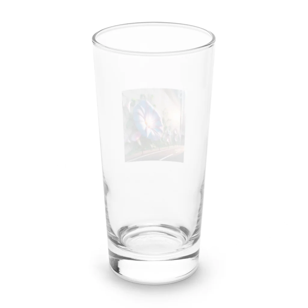 hanayaのアサガオ③ Long Sized Water Glass :back