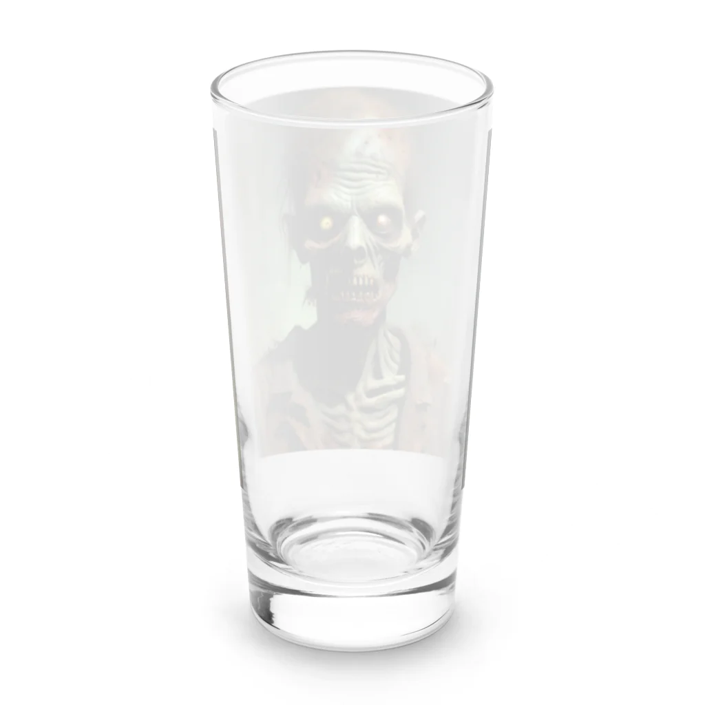 ジャパネットケフィアのリビングデッド 男(小物) Long Sized Water Glass :back