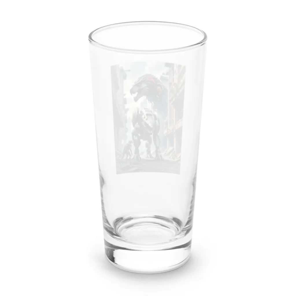 OTIRUBUTUBUTUのゴジラ？ Long Sized Water Glass :back