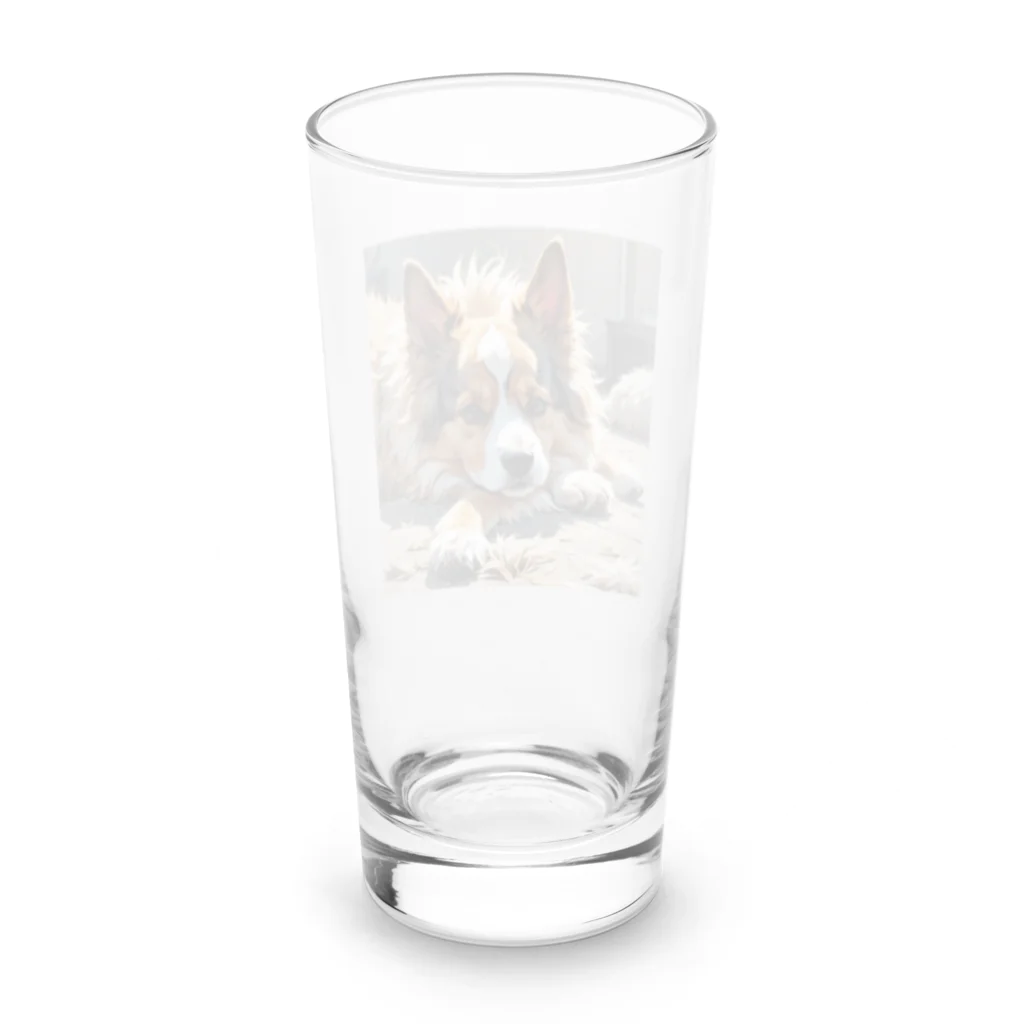 altemaの子犬 Long Sized Water Glass :back