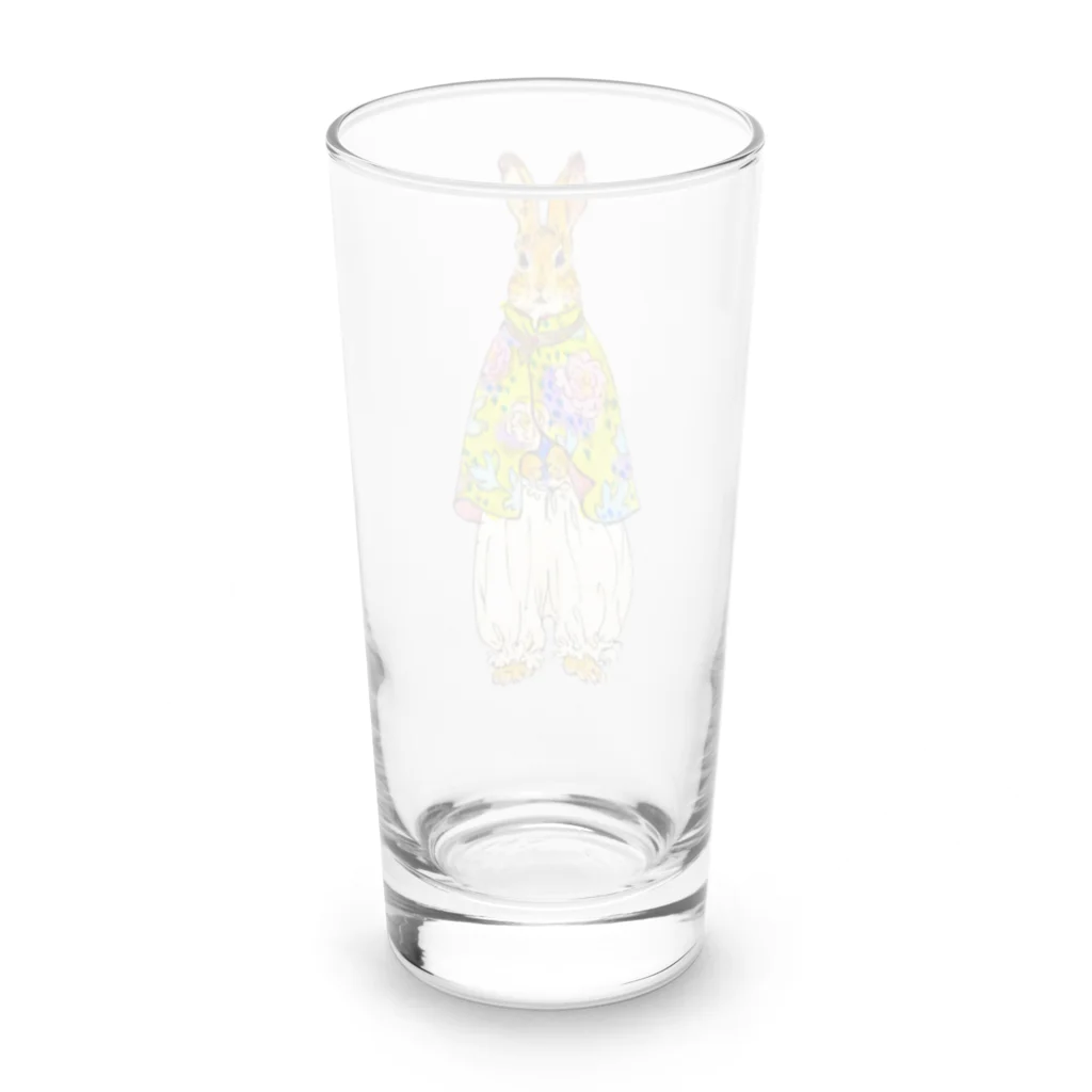 usaginooharikoのファッションモデルのウサギ Long Sized Water Glass :back