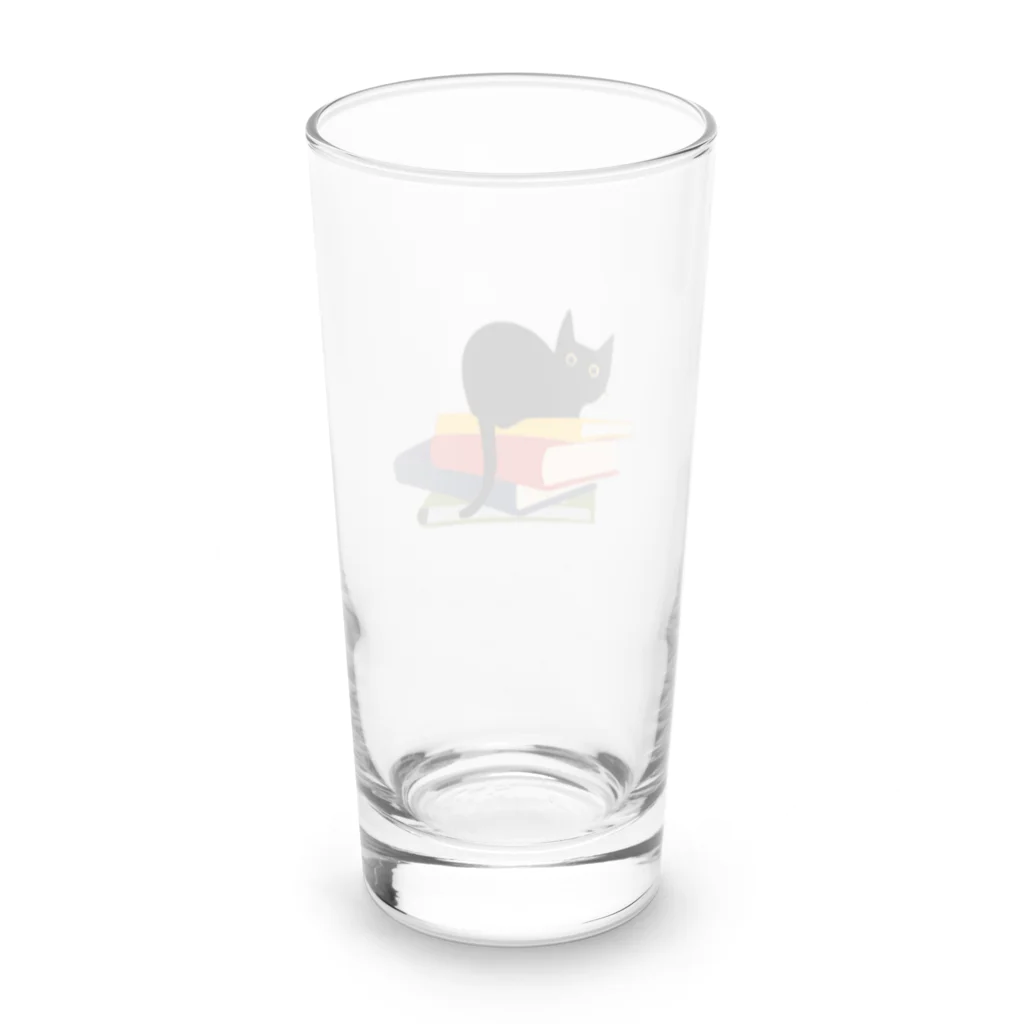 ねこたちの日常のねこ吉の日常 Long Sized Water Glass :back