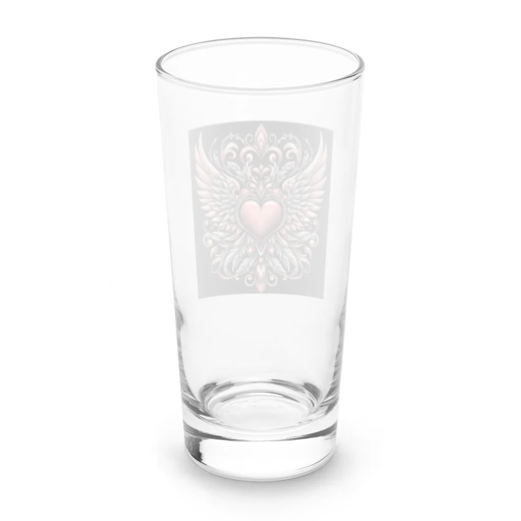 wワンダーワールドwのWING HEART001 Long Sized Water Glass :back