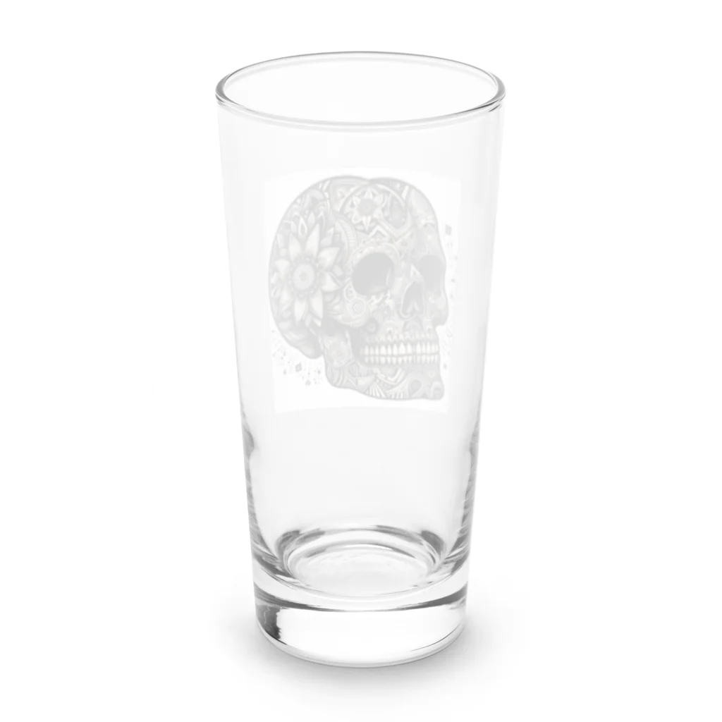 wワンダーワールドwのSKULL002 Long Sized Water Glass :back