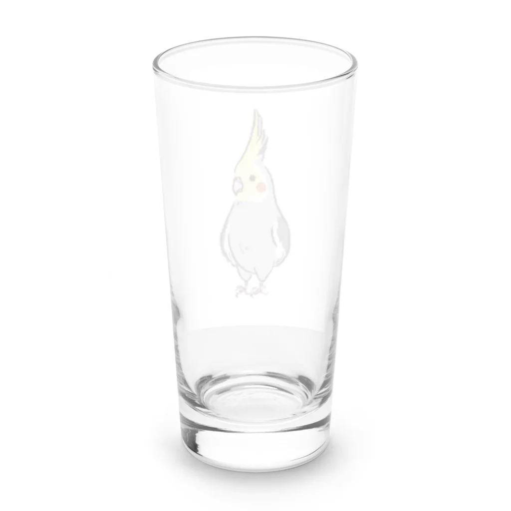 paguyoのオカメインコRocky Long Sized Water Glass :back