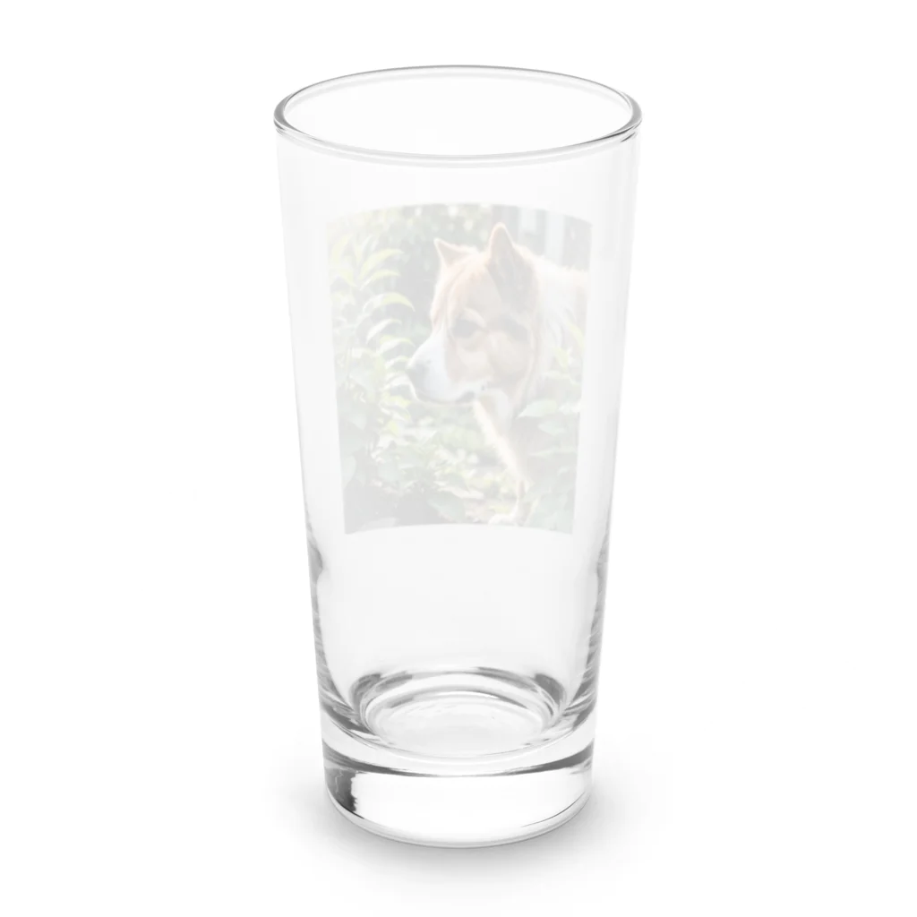 neeeeeeの草と犬 Long Sized Water Glass :back