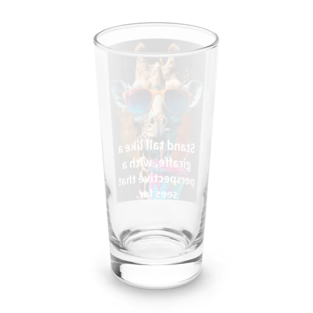 altemaのきりん Long Sized Water Glass :back