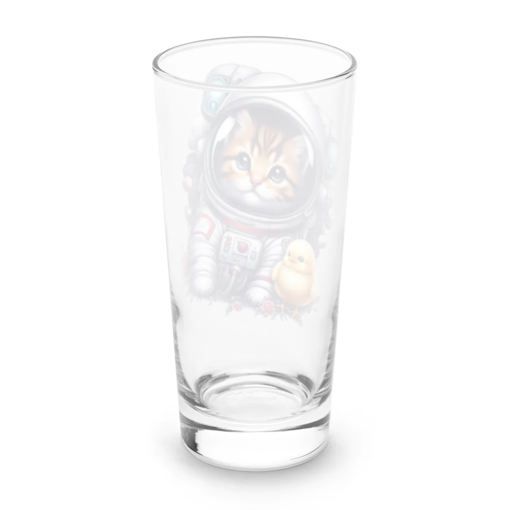 ichi_cocoの宇宙へお散歩 Long Sized Water Glass :back