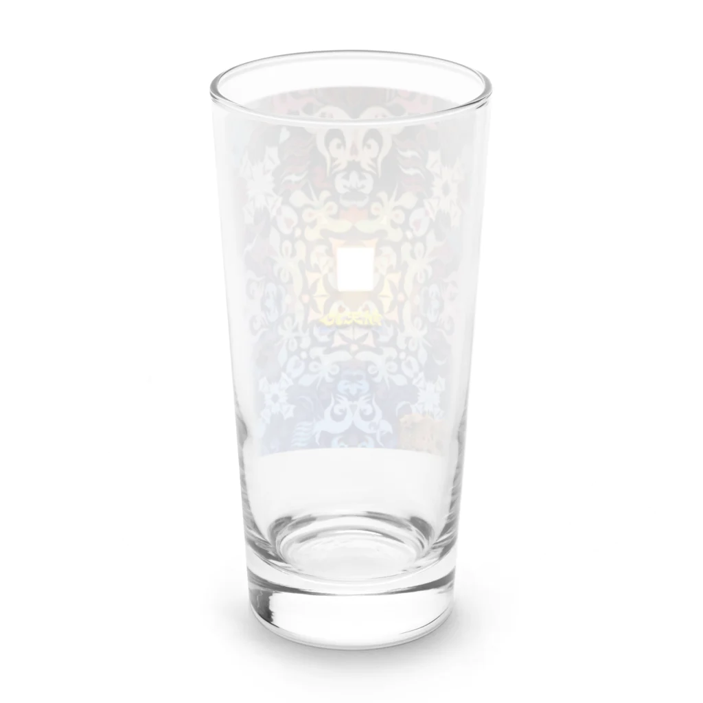 悲喜交々の新天地正方 Long Sized Water Glass :back