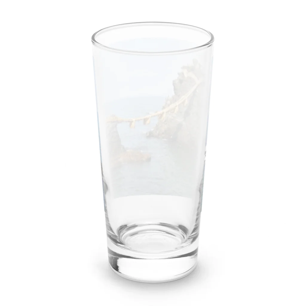 amaterasu358800の夫婦岩 Long Sized Water Glass :back