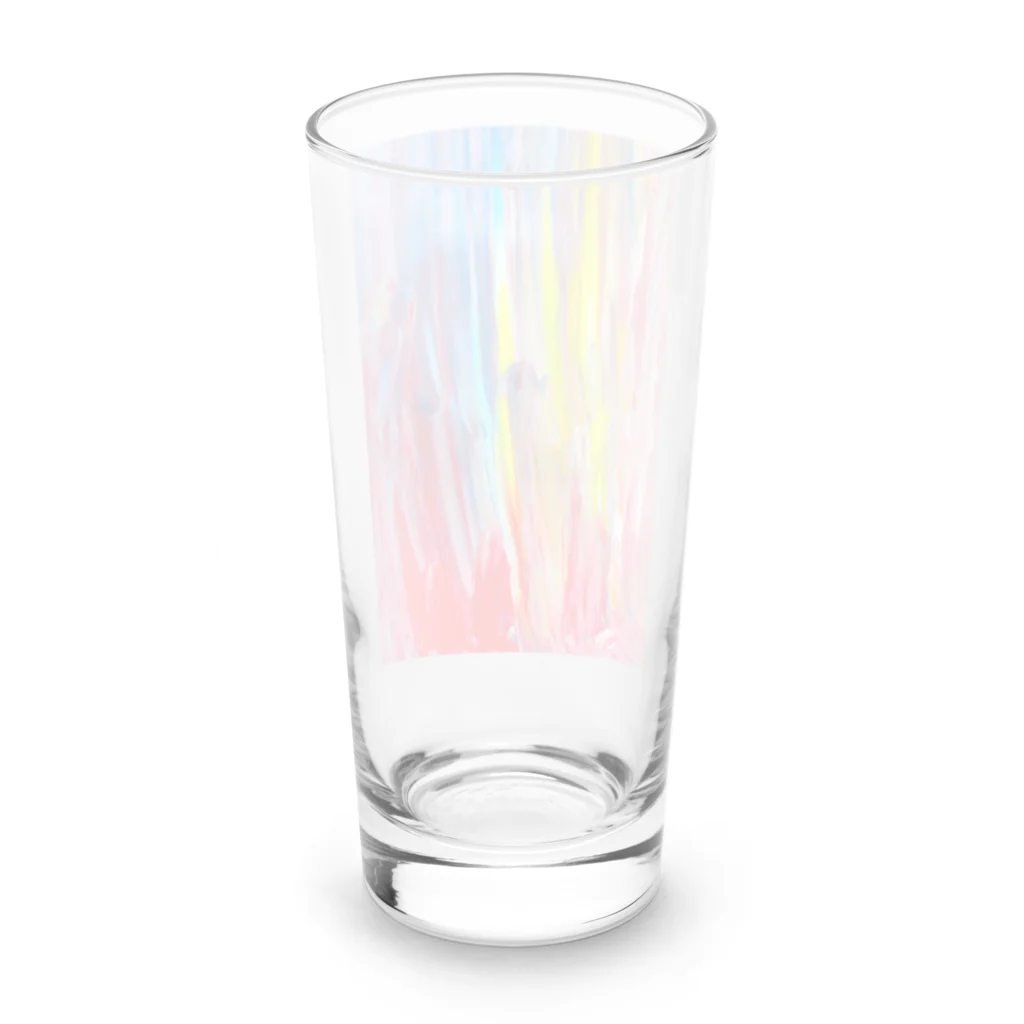 atelier_lapislazuliの色のシャワー Long Sized Water Glass :back