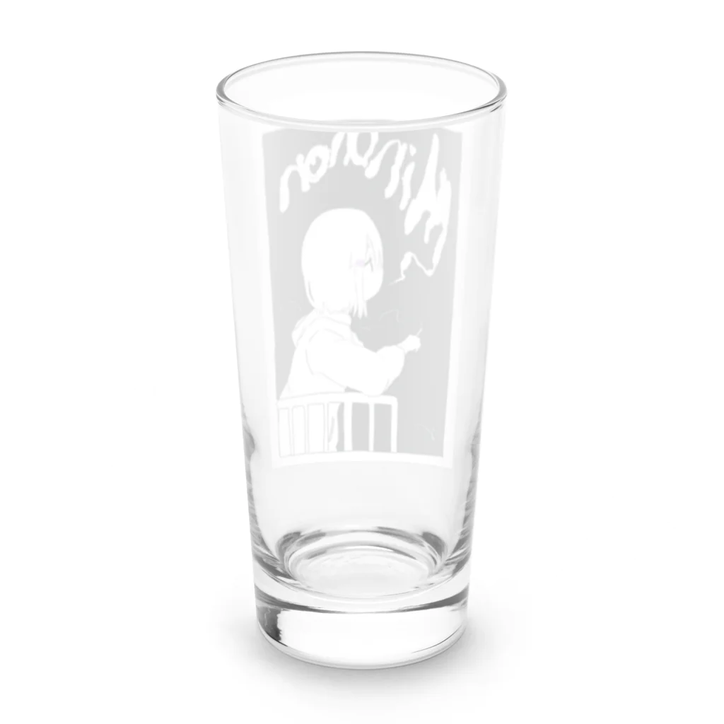 みノノン🍀の夜風の毒沼グッズ Long Sized Water Glass :back