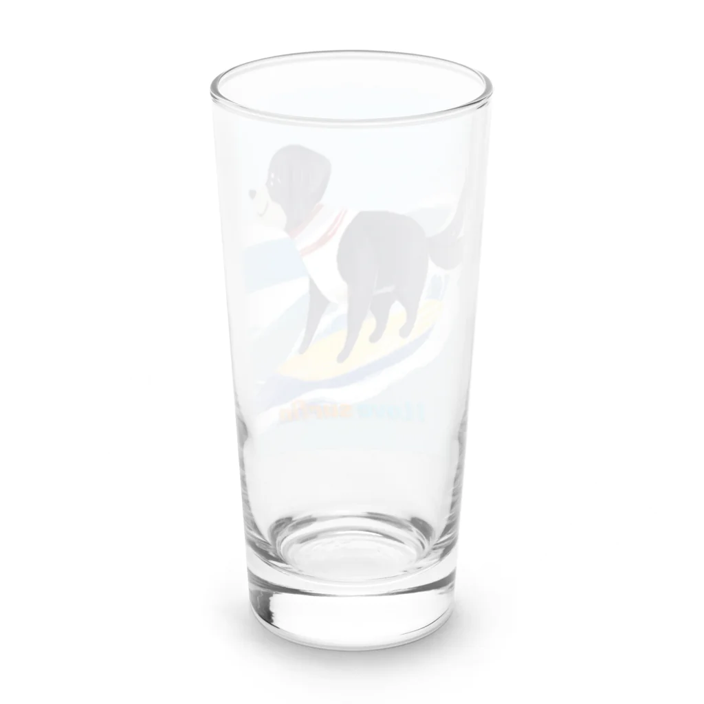 mt.777のさわやかsurfin　 Long Sized Water Glass :back