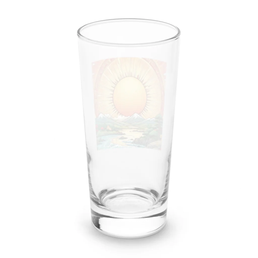 yukki1975の6月_夏至 Long Sized Water Glass :back