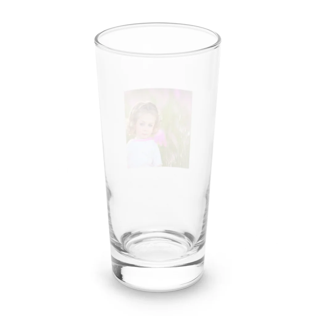 Natural Eleganceの天使のような少年 Long Sized Water Glass :back