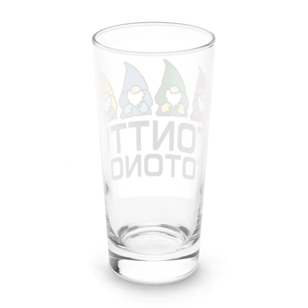 スタジオ　ねこのしっぽのトントゥととのう Long Sized Water Glass :back