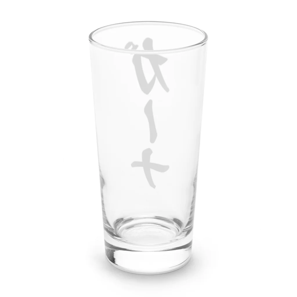 着る文字屋のガーナ Long Sized Water Glass :back