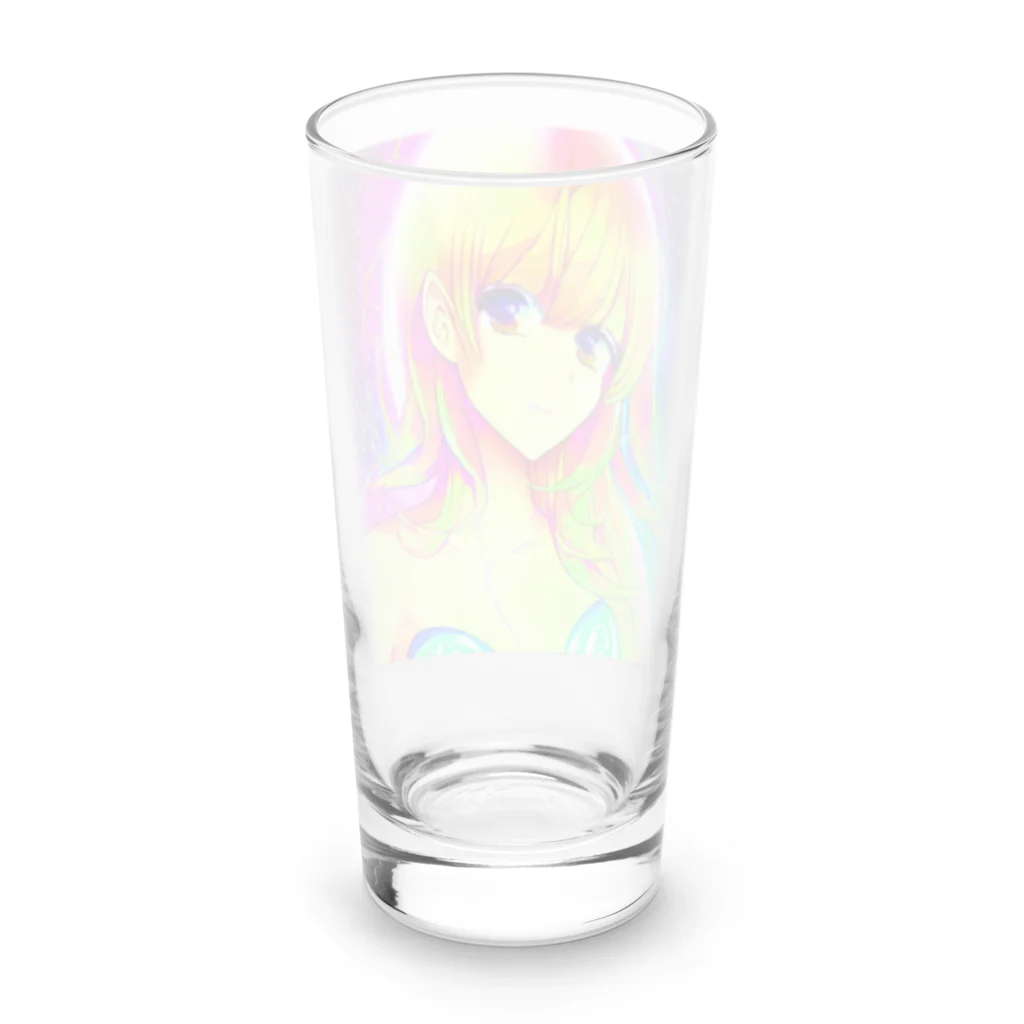 きゅぴきゅぴガールの優しげギャル★きゅぴきゅぴガール Long Sized Water Glass :back