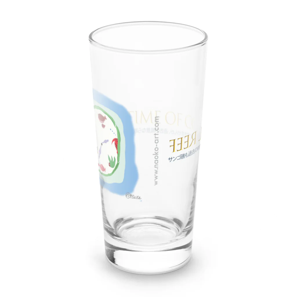 Keiko_Naoko-Art-JapanのThe Time of Coral Reef - 2 Long Sized Water Glass :back