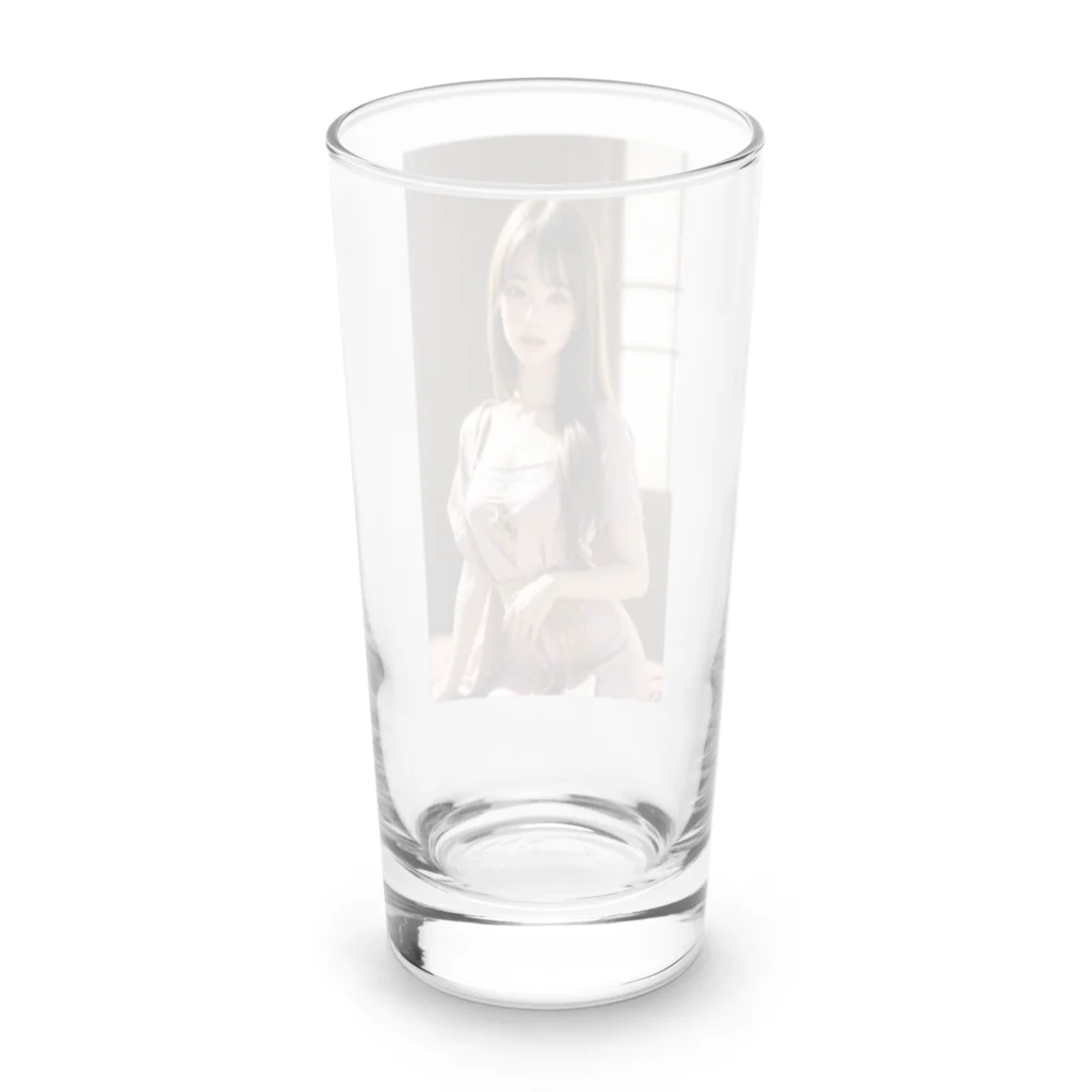 アタオカ1号のAI美少女(エレガント) Long Sized Water Glass :back