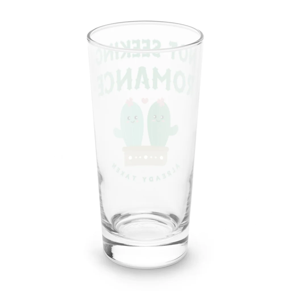 chataro123のNot Seeking Romance: Already Taken Long Sized Water Glass :back