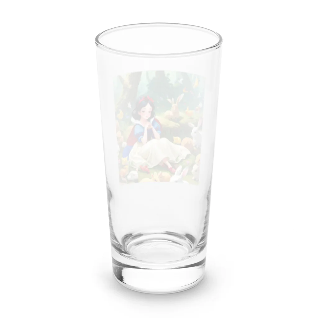 ぴよぴよショップの森の白雪姫 Long Sized Water Glass :back