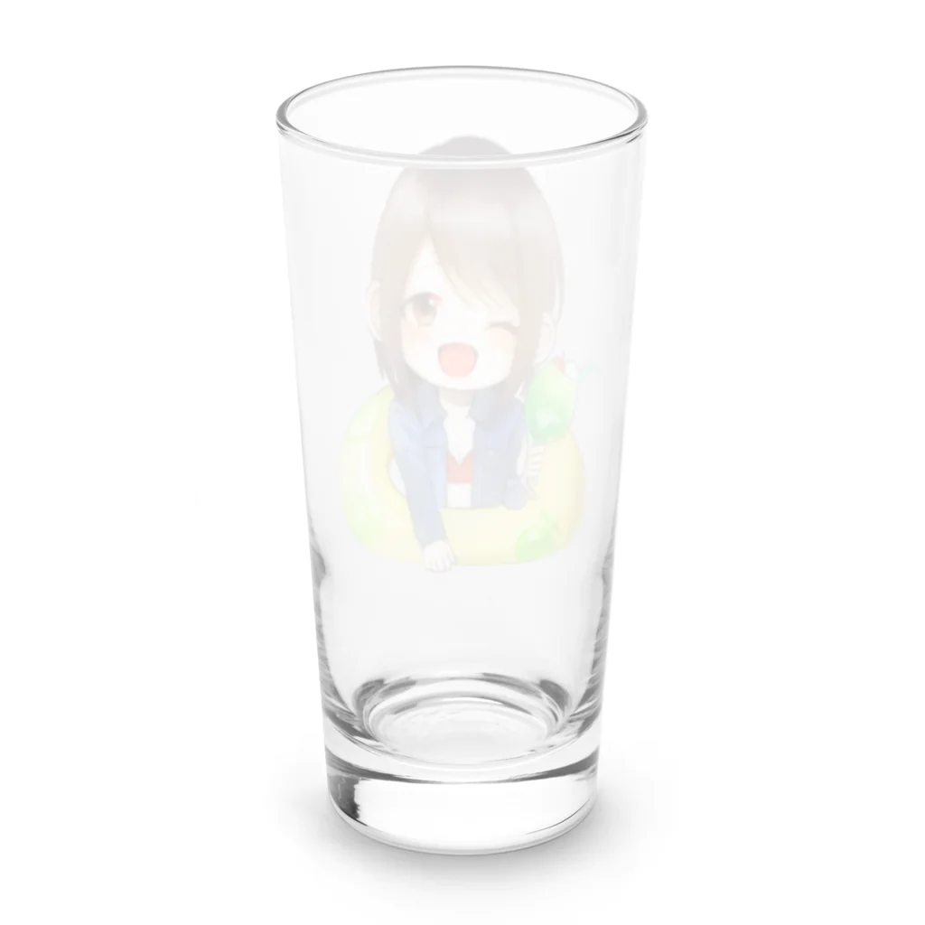 乾杯がーるずSHOPのKanpaiGirl「海水浴ちゃん」グラス Long Sized Water Glass :back