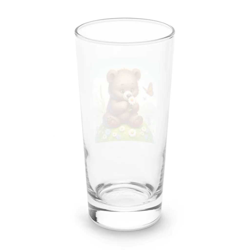 yoshimurayoshimura1のかわいい熊 Long Sized Water Glass :back