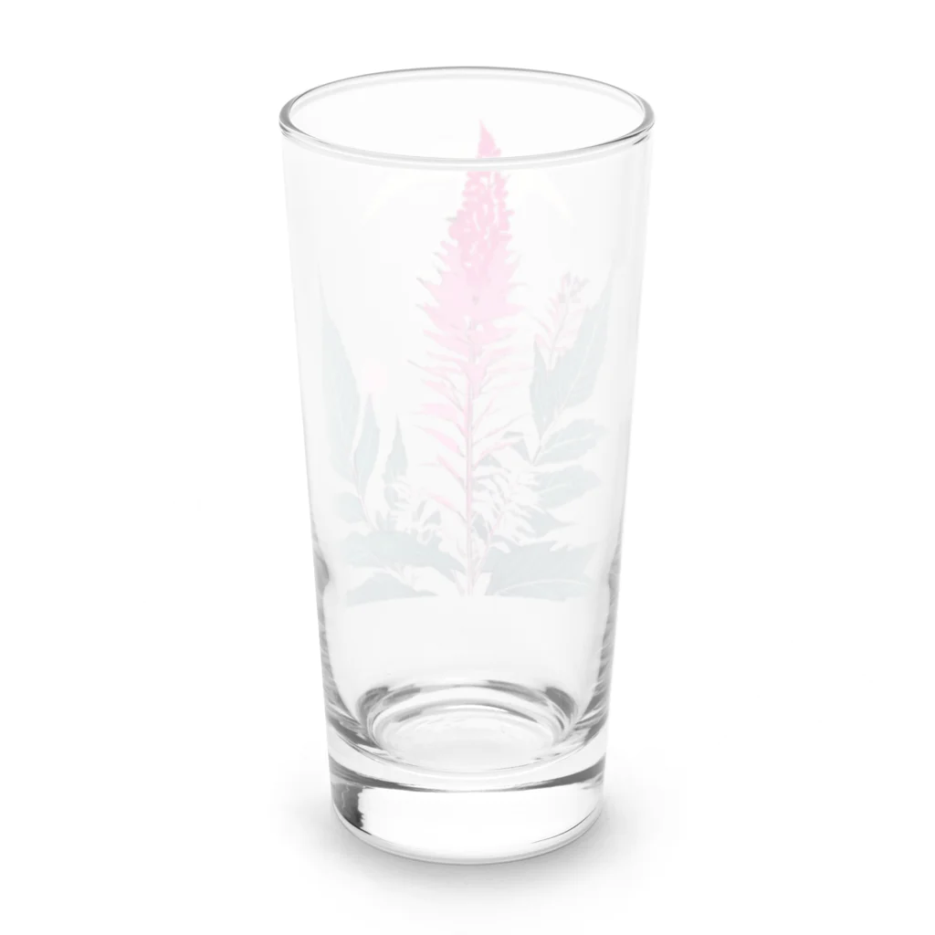 RetrowaveFlowerのRetrowaveFlower-アスチルベ- Long Sized Water Glass :back