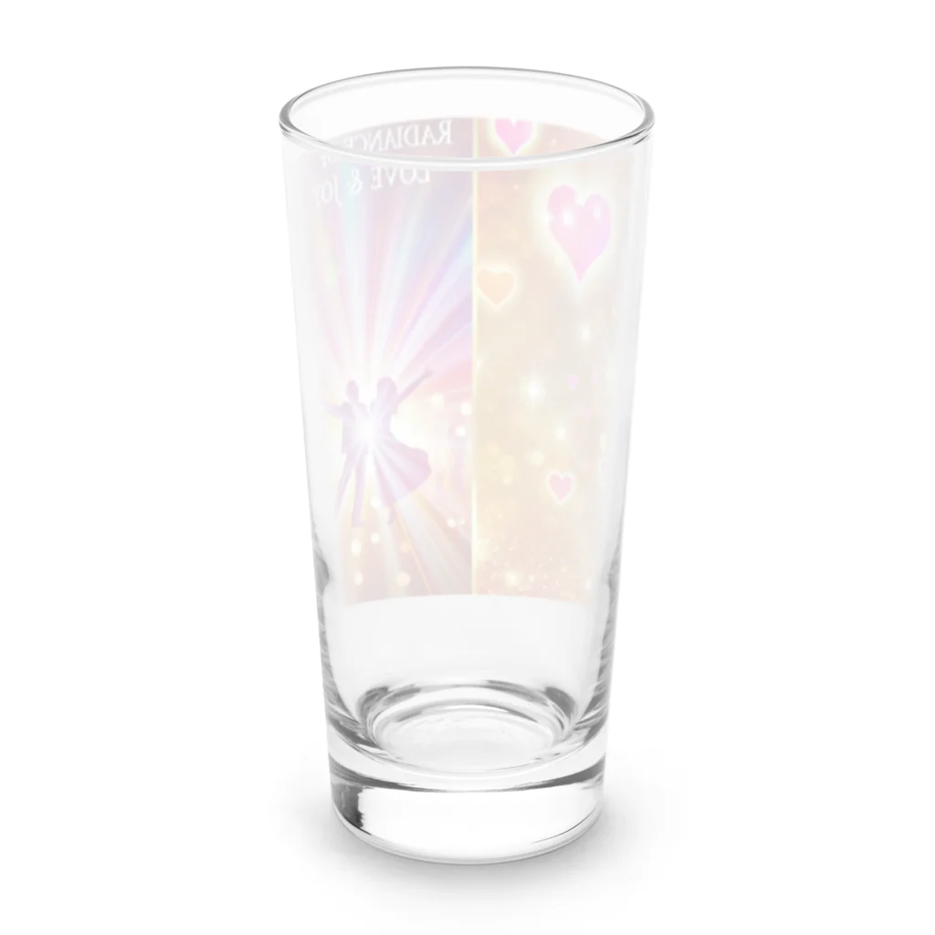 KIglassesのラブ&ジョイの輝き ロンググラス反対面
