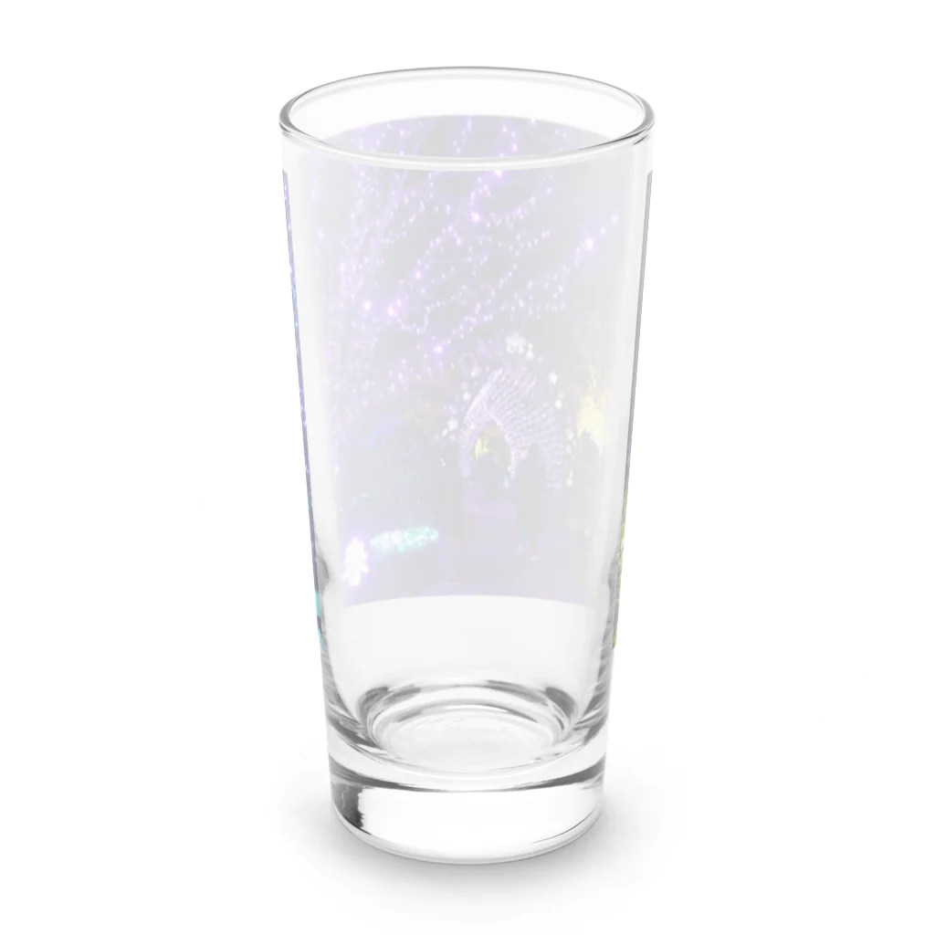 morinoyouseiのキラキラ輝くイルミネーションの世界 Long Sized Water Glass :back