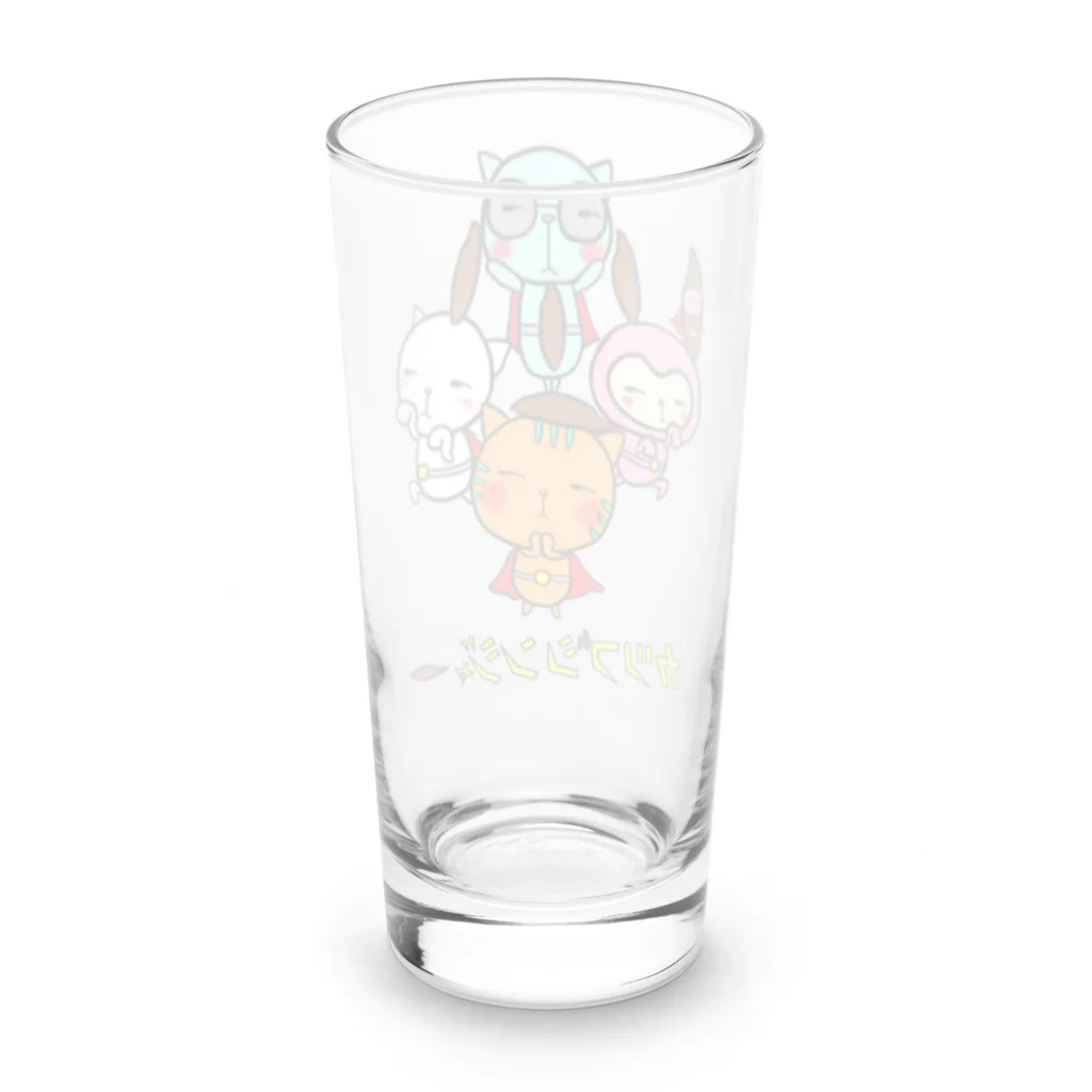 イロニコのカツブシンジャー Long Sized Water Glass :back