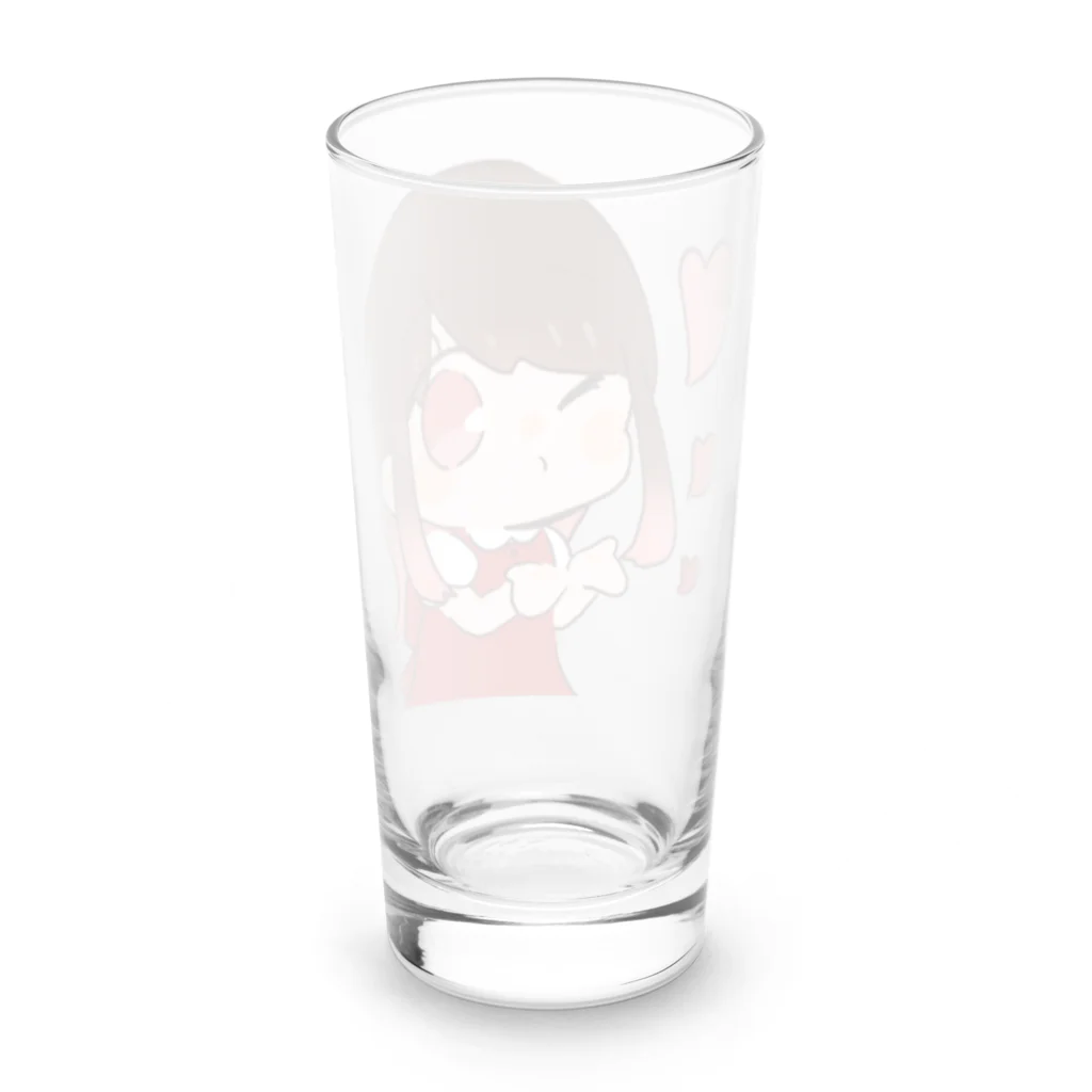 あーちゃん🫧‪のんーまっ！ Long Sized Water Glass :back