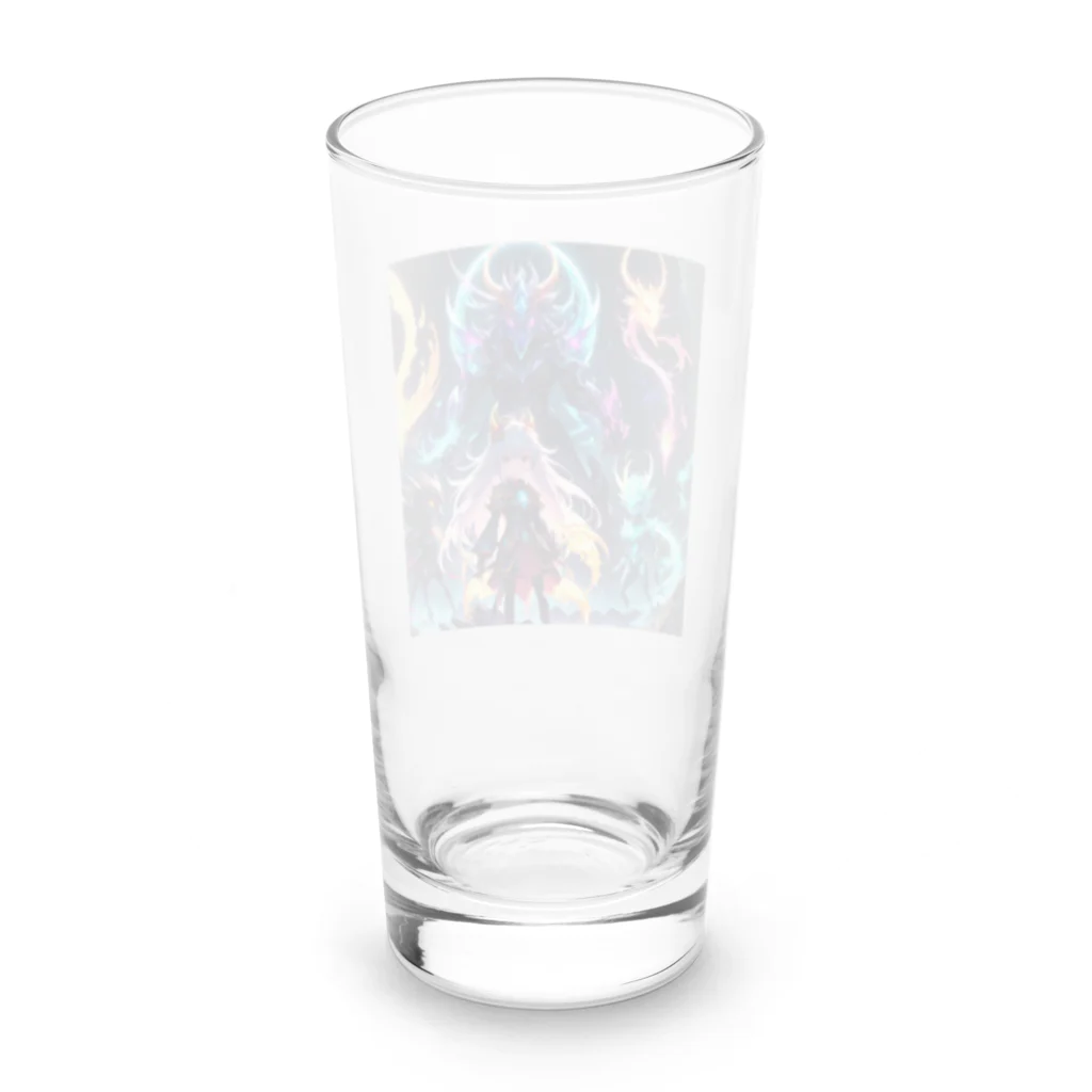 おゆまるるのクリスタルの力を宿す神秘の戦士 Long Sized Water Glass :back