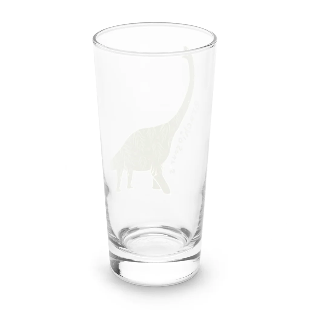 楽園Dinosaurの楽園Dinosaur*プラキオサウルス Long Sized Water Glass :back