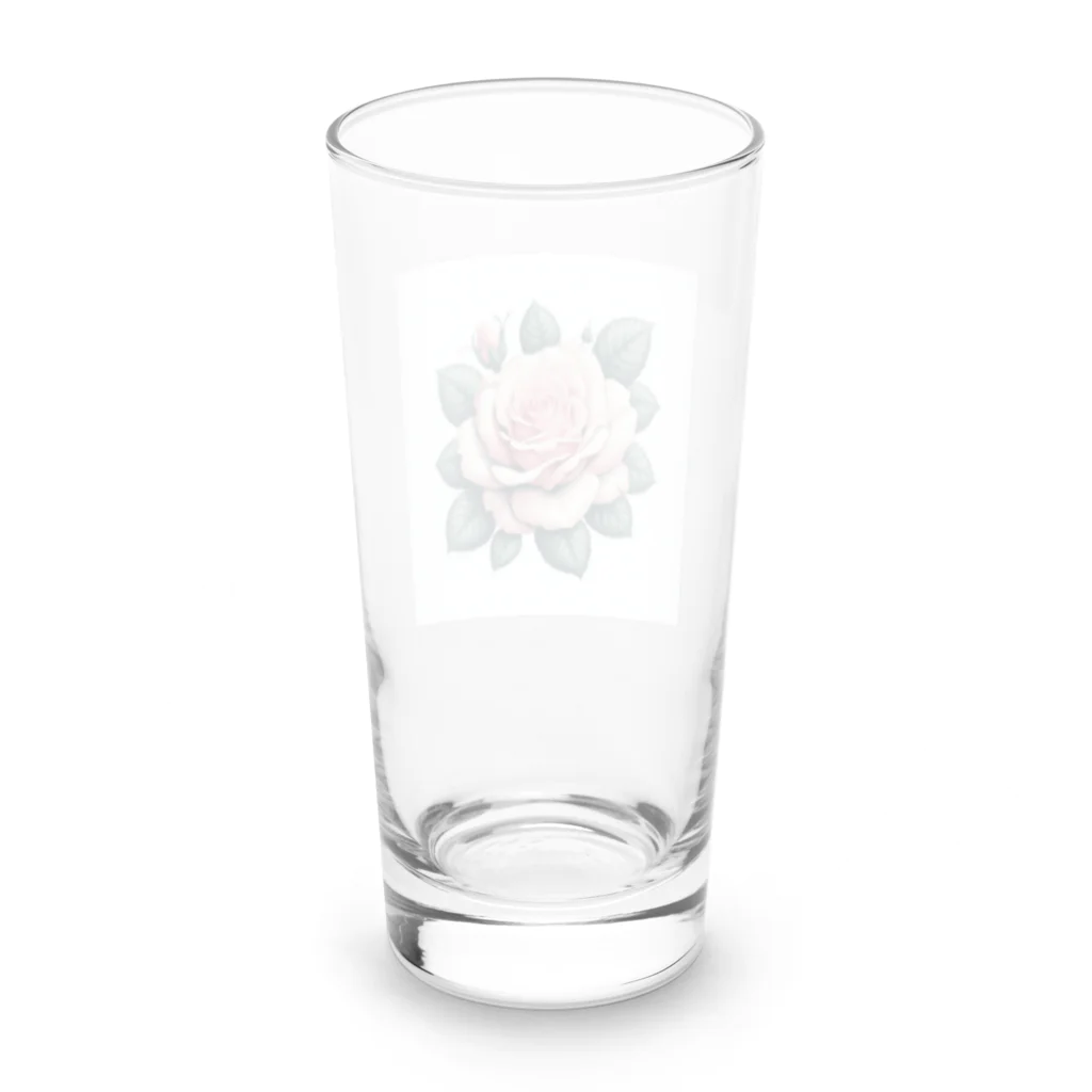 zymrの一本の強い薔薇 Long Sized Water Glass :back