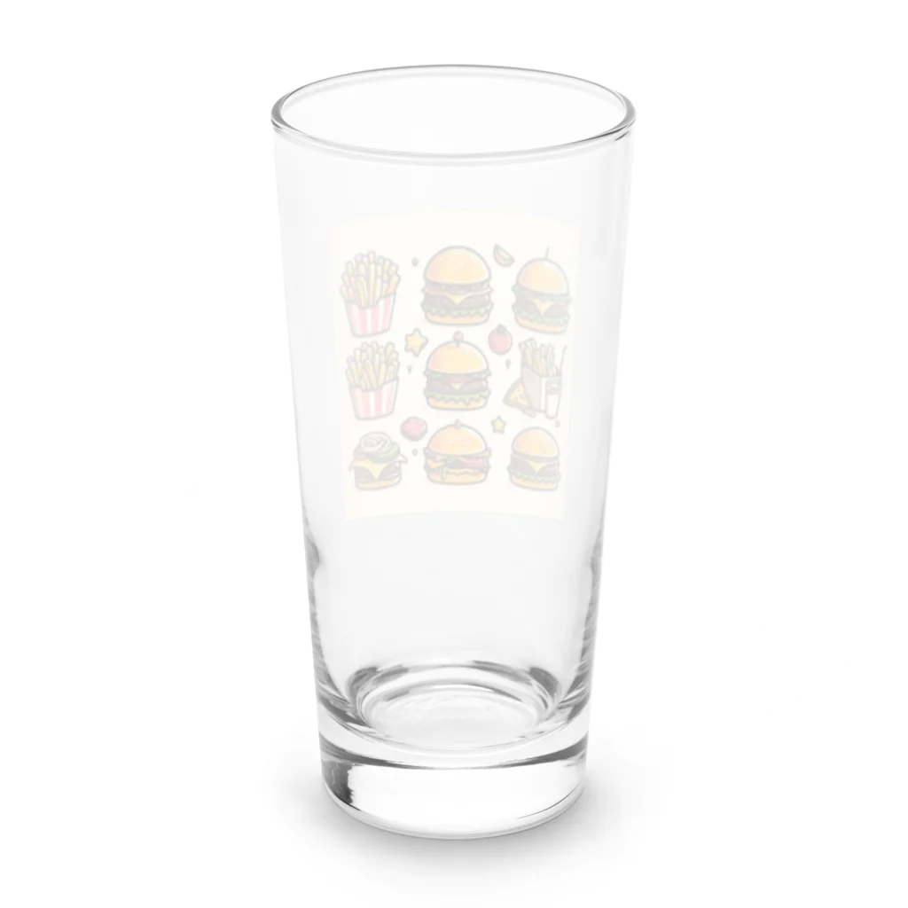 南国のハンバーガー Long Sized Water Glass :back