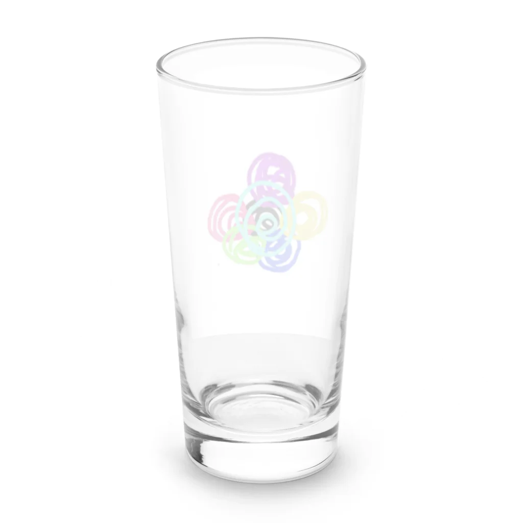 笑顔のグルーン Long Sized Water Glass :back