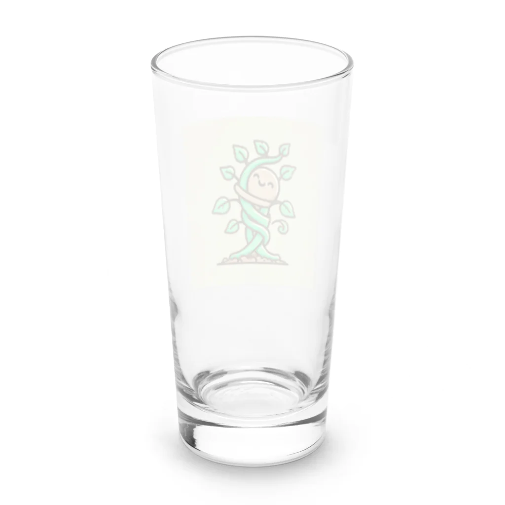 shiromeのグリーン・ラブ Long Sized Water Glass :back