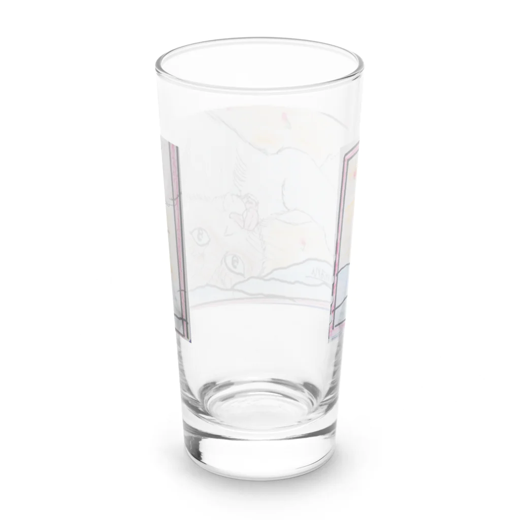 namaru1222のころりん Long Sized Water Glass :back