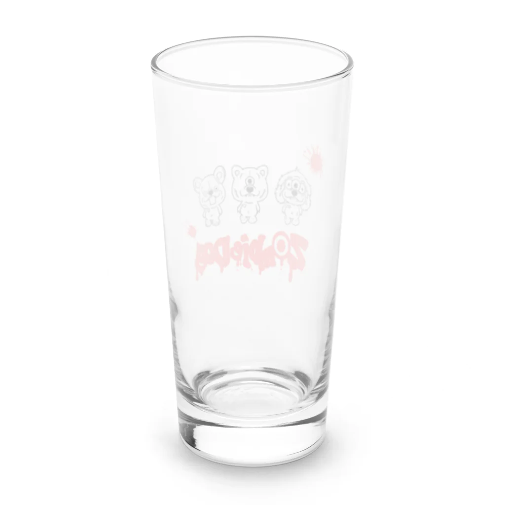 woof you💕のZOMBIE DOG Long Sized Water Glass :back