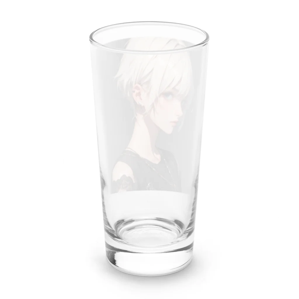 LONGSTONEのボーイッシュガール Long Sized Water Glass :back