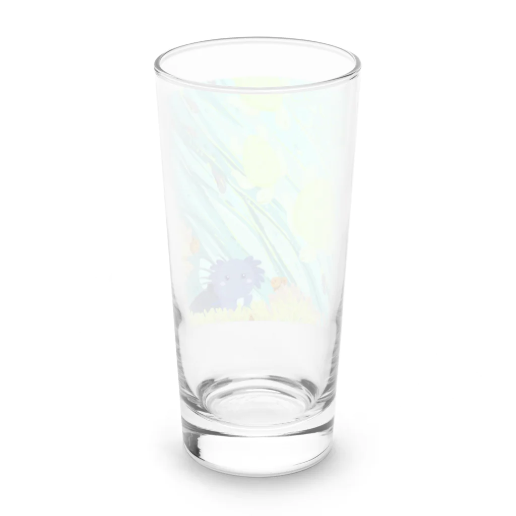 ariariartのBlue submarine【コラボ作品】 Long Sized Water Glass :back