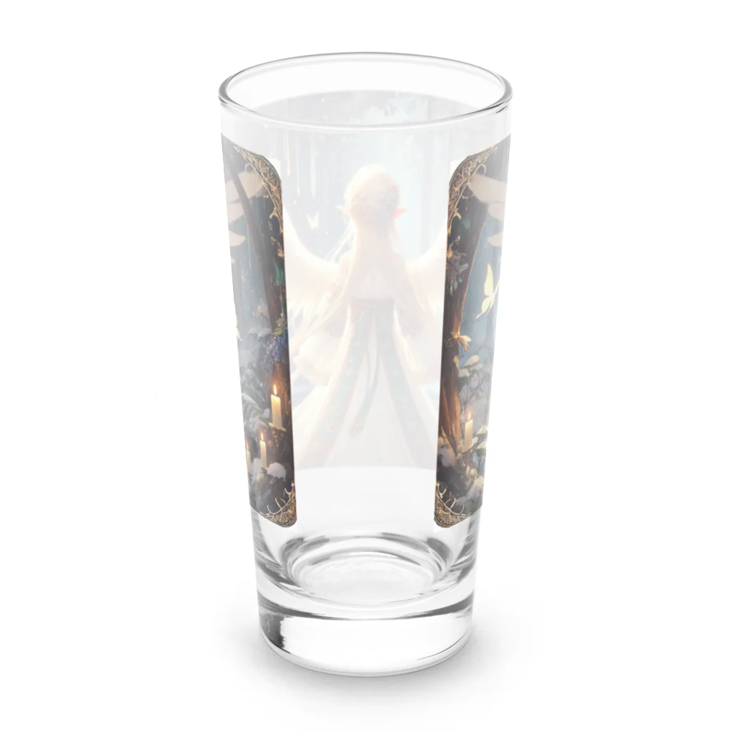 Farashの神秘の守護天使 Long Sized Water Glass :back