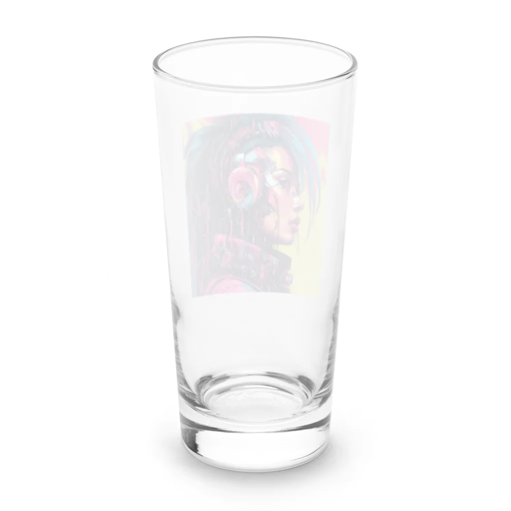 Appoのパンクガール Long Sized Water Glass :back