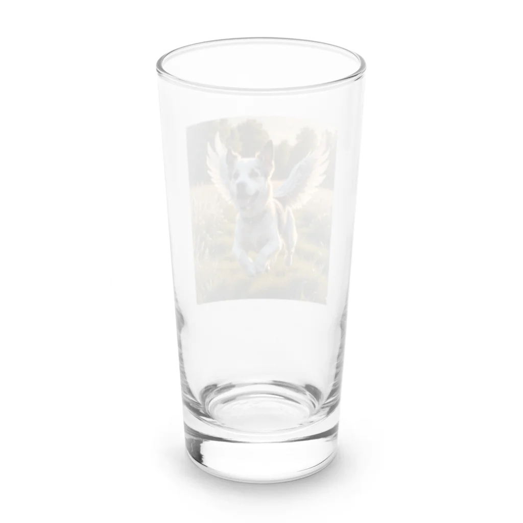 tabi555のそらとぶ犬 Long Sized Water Glass :back