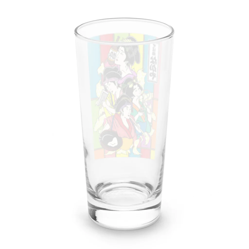 soba_girlのザ★職人蕎麦女子　soba girl Long Sized Water Glass :back