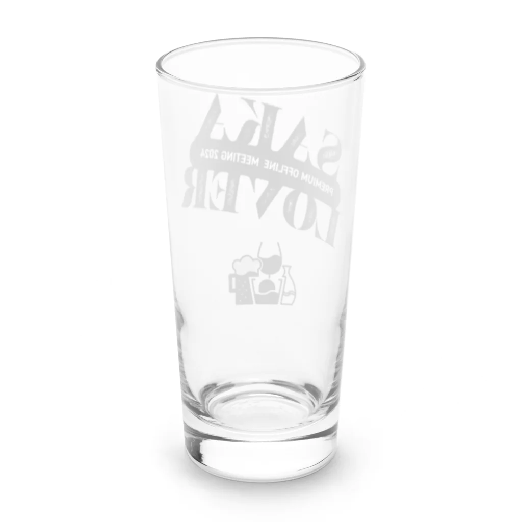 すぎたま｜『やさしい日本酒』案内人｜福岡の宅飲みきき酒師のサカラバプレミアムオフ会2024 Long Sized Water Glass :back