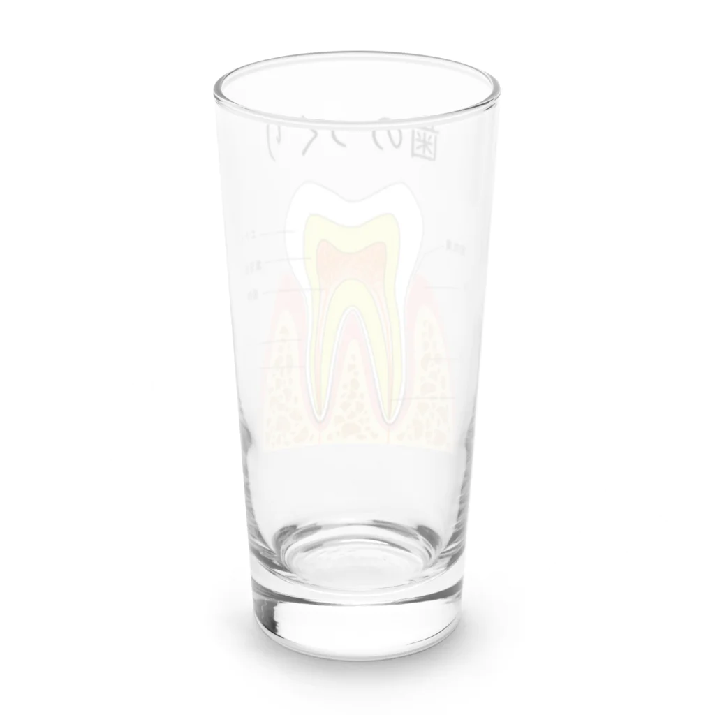 miu8080の歯のつくり Long Sized Water Glass :back