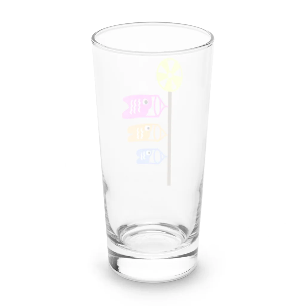 isaisaiisaaのカラフルこいのぼり Long Sized Water Glass :back